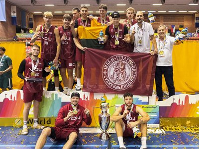 VDU krepšininkų triumfas | VDU nuotr.