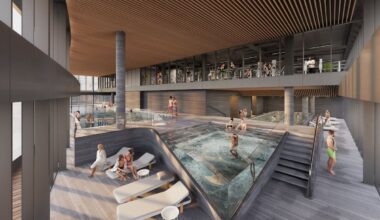 Vilniuje duris atvers baseinas su įspūdingu vaizdu: kaina stebina