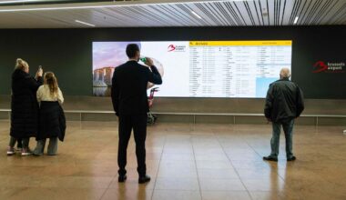 Dronai sutrikdė Belgijos oro uostų darbą