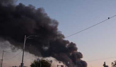 Karas Ukrainoje. Ukrainos dronai smogė Rusijai: liepsnoja svarbus objektas