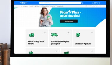 Ištikimiausiems „Pigu.lt“ pirkėjams – lojalumo programa „Pigu PLUS“