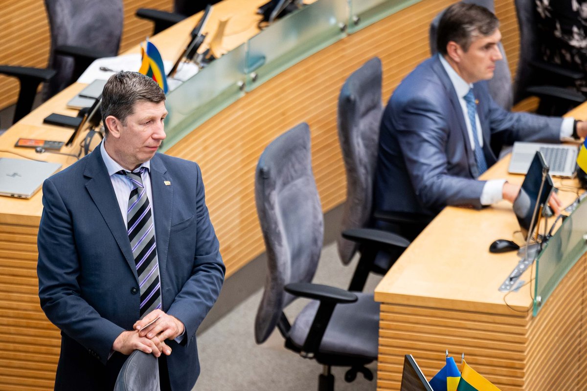 Grunskienė kreipėsi į Seimą dėl Nedzinsko imuniteto panaikinimo