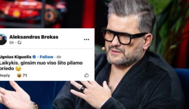 Prorusišku kvapu pasipiktinęs Dominykas Kubilius kreipėsi į Ruginienę ir Sinkevičių: mirkit dumble toliau