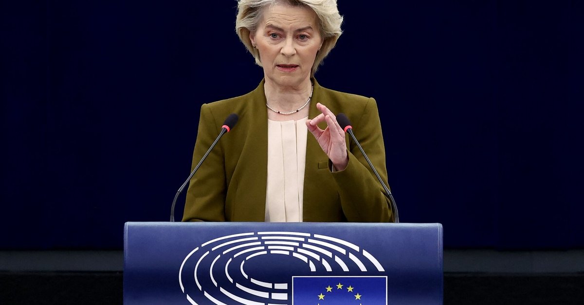 Ursula von der Leyen: ES rems Ukrainą kiekviename žingsnyje iki taikos