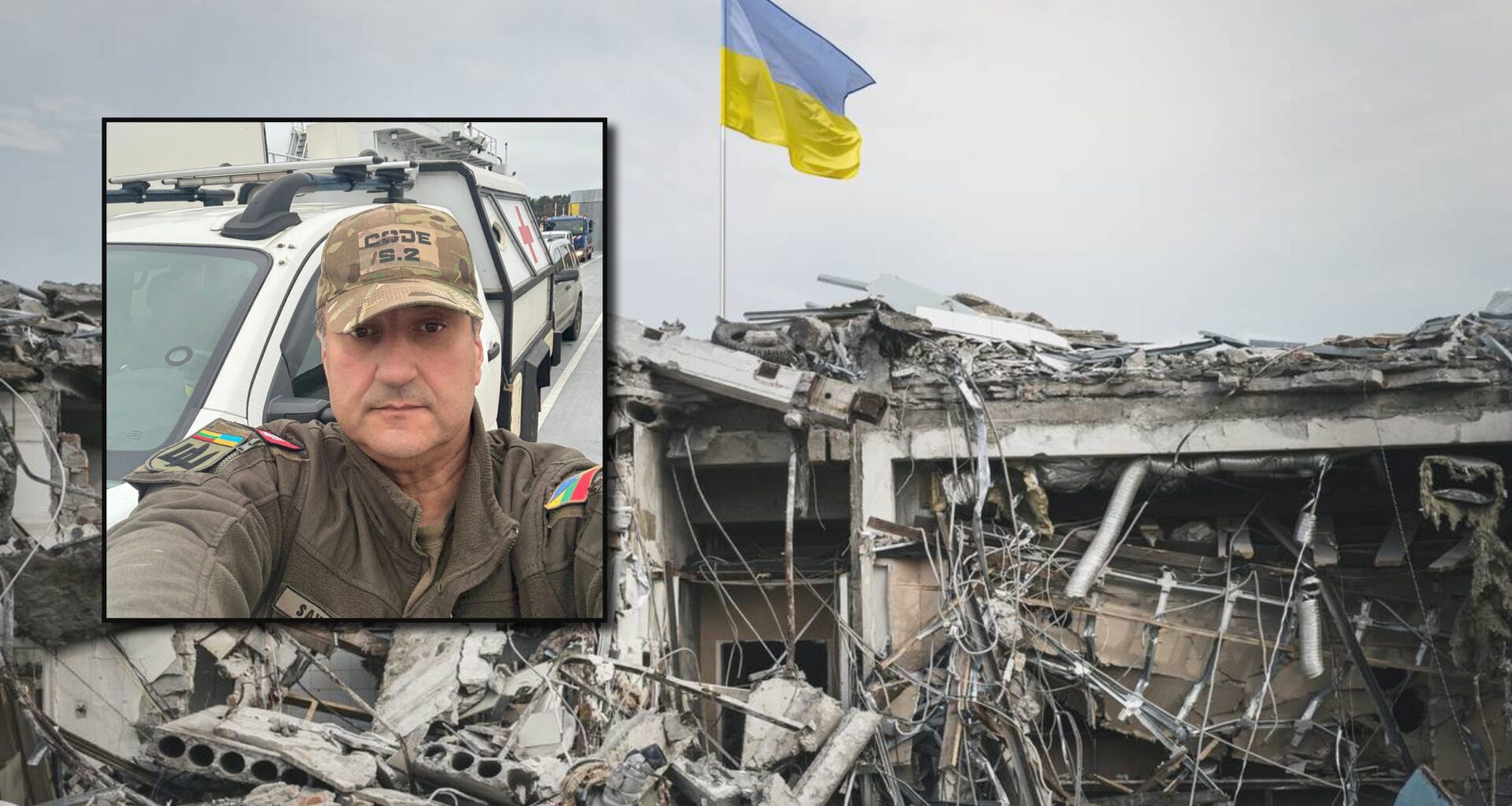 Savanoris Ričardas iš Ukrainos grįžo amputuota koja: esu laimės kūdikis