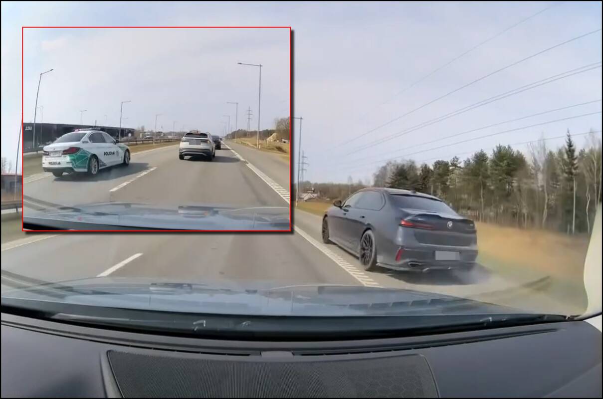 bėgliui su BMW pareikštas penkiaženklis ieškinys