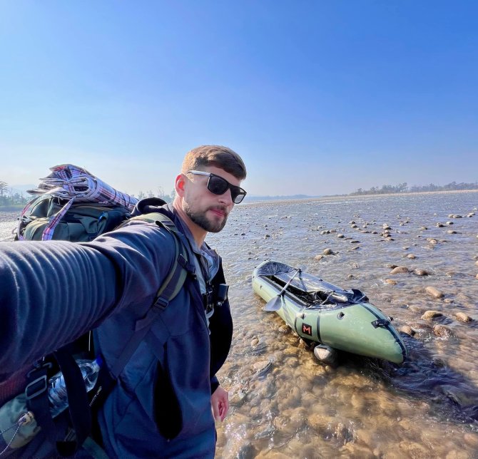 Asmeninė nuotr./Ganga, Haridwaras, Indija