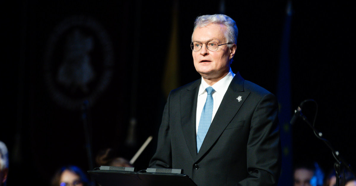 Gitanas Nausėda apie JAV taikos planą: idėjos, pastatančios Ukrainą į silpnąją pusę – nepriimtinos