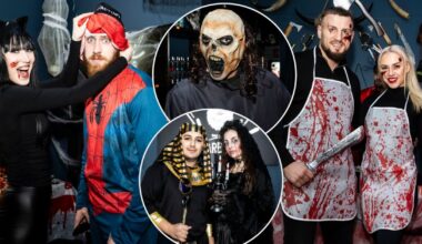 Garsūs sporto veidai Heloviną šventė Kaune: atrodė tarsi siaubo filmų herojai | Vardai