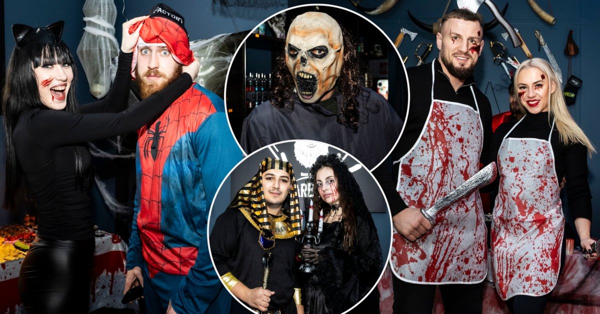 Garsūs sporto veidai Heloviną šventė Kaune: atrodė tarsi siaubo filmų herojai | Vardai