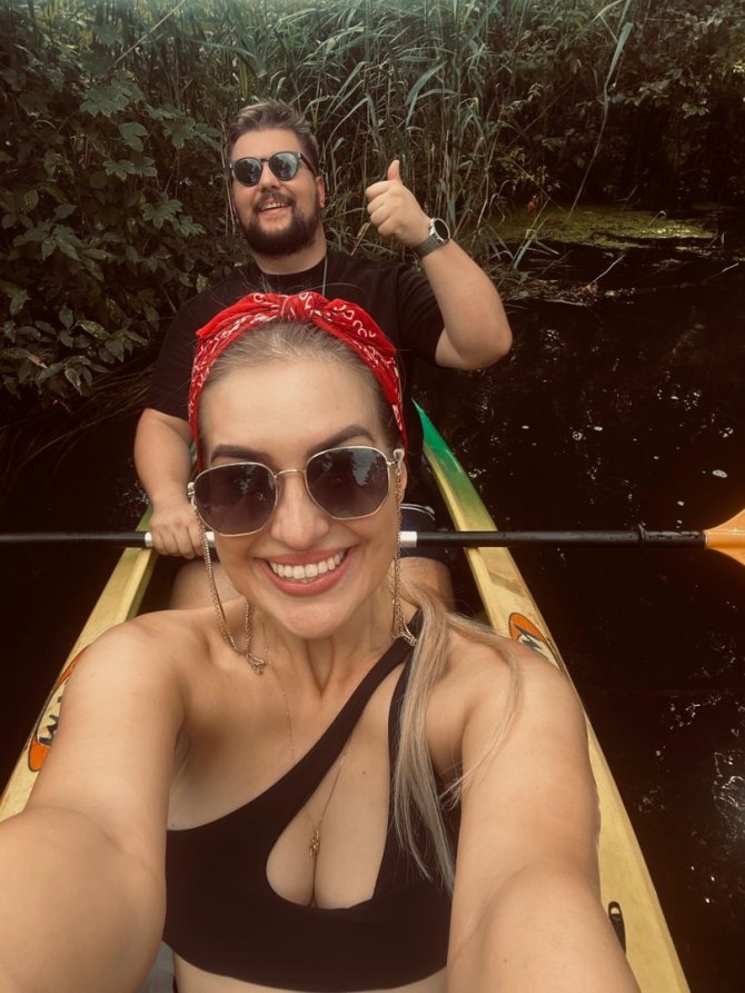 Asmeninio albumo nuotr./Ieva Barbora Juozapaitytė ir Dainotas Varnas