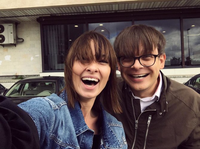 Ieva Stasiulevičiūtė ir Saulius Žvirgždas /Aasmeninio archyvo nuotr.