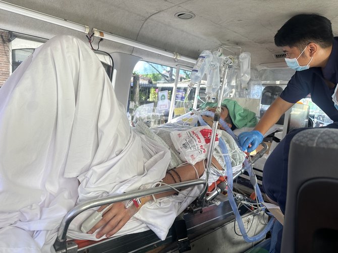 Asmeninio arch. nuotr./Andriaus kova už gyvybę Filipinuose