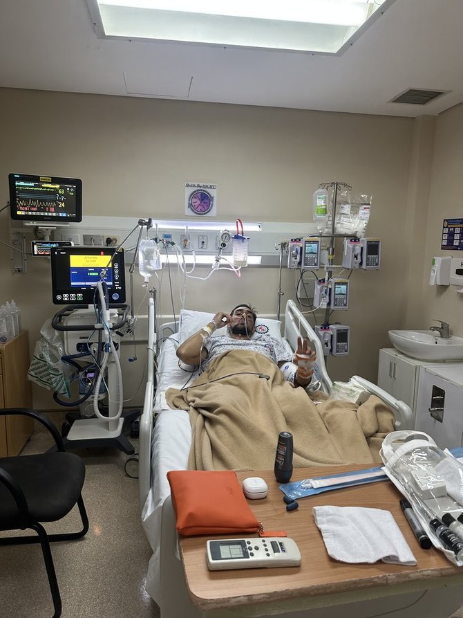 Asmeninio arch. nuotr./Andriaus kova už gyvybę Filipinuose