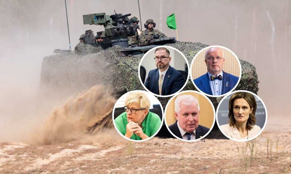 Ingrida Šimonytė, Viktorija Čmilytė-Nielsen, Arvydas Anušauskas, Robertas Kaunas, Juozas Olekas