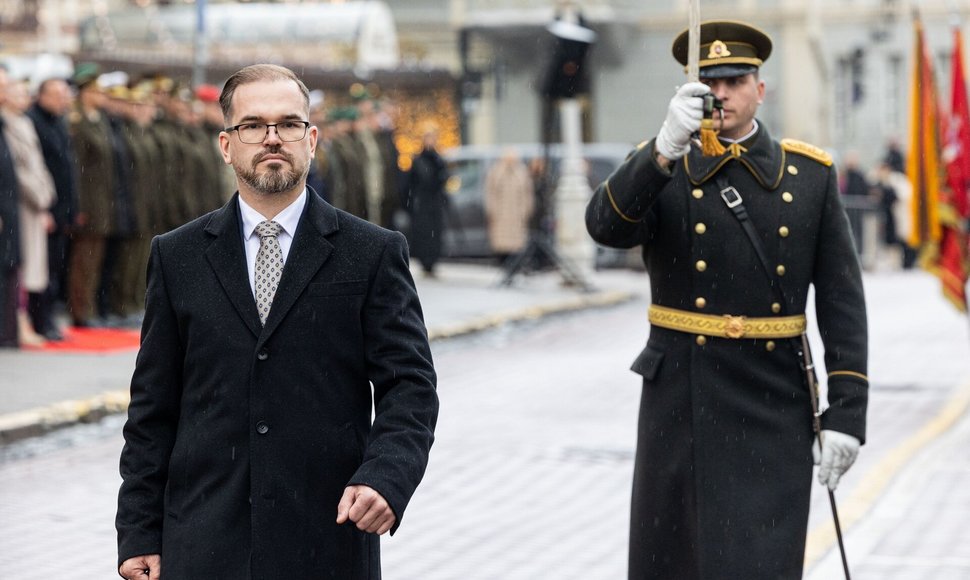 Iškilminga Krašto apsaugos ministrų pasikeitimo ceremonija / Paulius Peleckis/BNS nuotr.