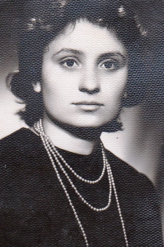 Scholastika Kavaliauskienė jaunystėje