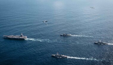 JAV kariuomenė teigia, kad Karibuose dislokuotas lėktuvnešis