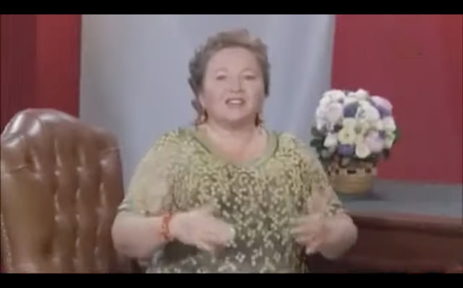 Ekrano nuotr. /Jevdokija Lučezarnova (tikroji pavardė – Marčenko)