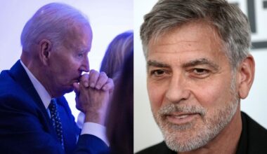 George’as Clooney atviras: toks Joe Bideno veiksmas buvo klaida