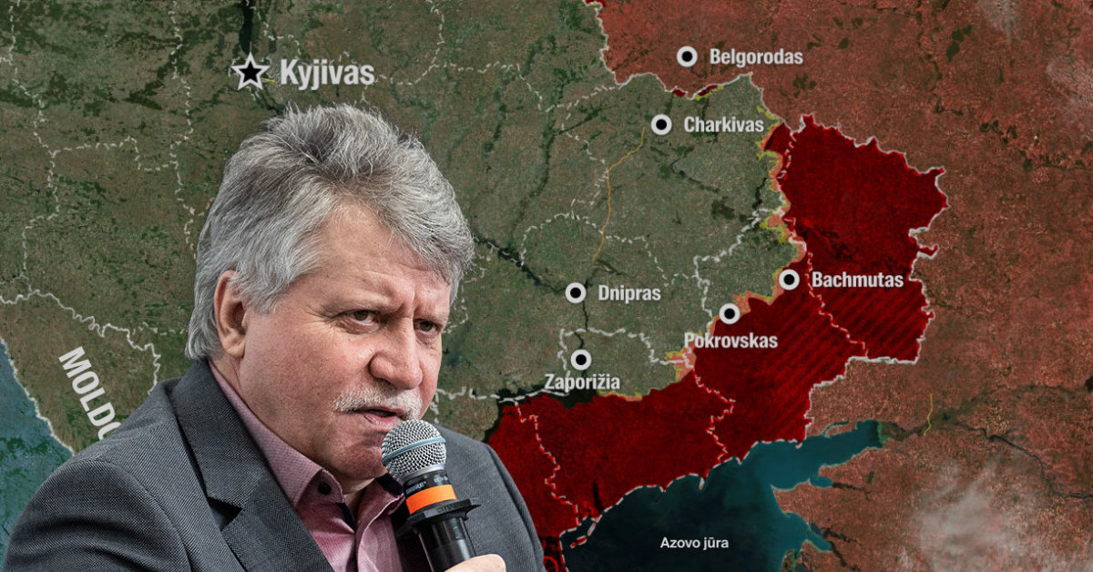 Kiek dar gali laikytis Pokrovskas? Generolas Žukas įvertino Ukrainos pasirinkimus