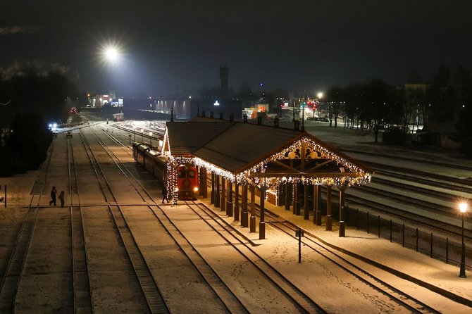 VšĮ „Aukštaitijos siaurasis geležinkelis“ nuotr. / Kalėdinis Siaurukas