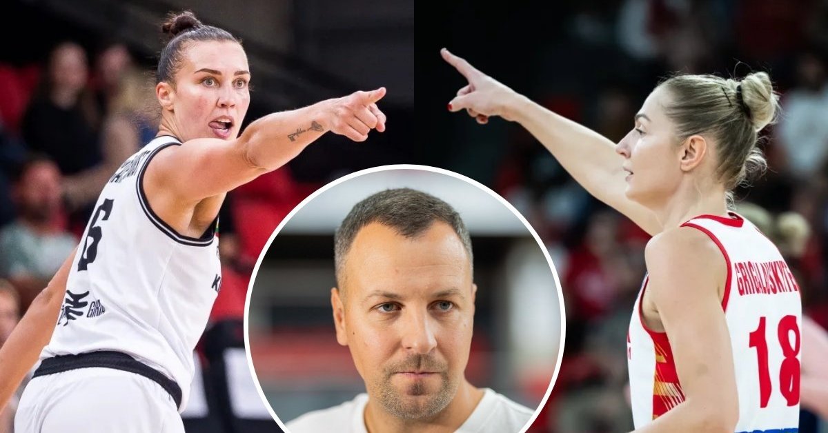 Pristatyta Lietuvos moterų rinktinės sudėtis – be Nacickaitės ir Grigalauskytės