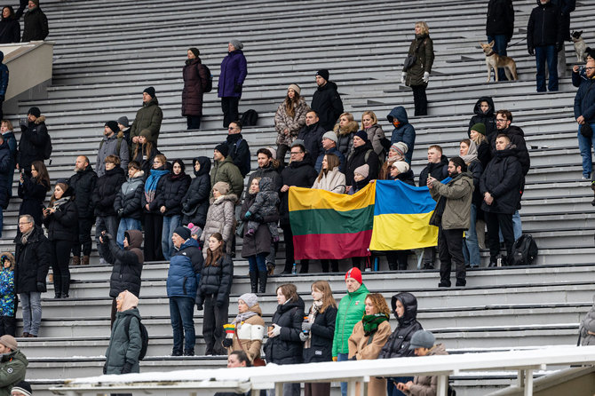 Pauliaus Peleckio / BNS nuotr./Kandidatų į šaulius priesaikos ceremonija