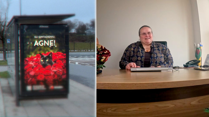 Stop kadras/TV reportažo apie Agnę Širinskienę kadras