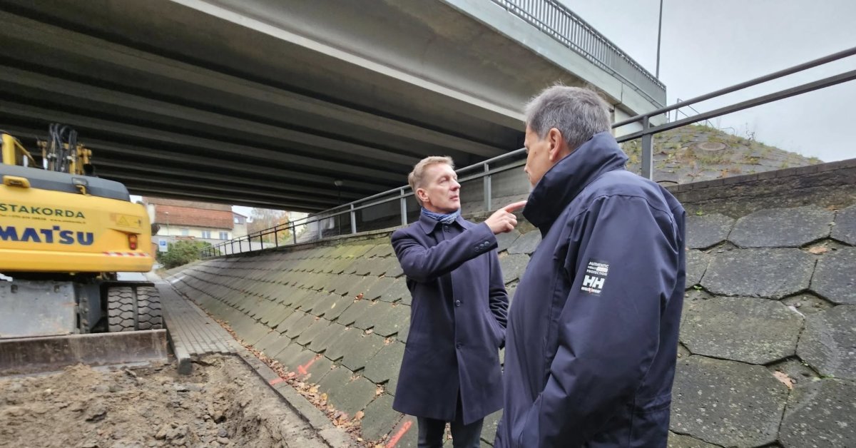 Klaipėdos meras pratrūko: įsiutino „bangeles“ ant centrinės gatvės palikę kelininkai