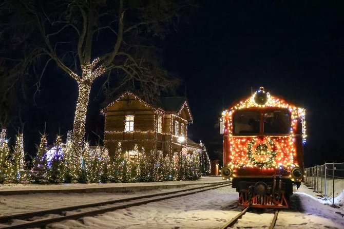 VšĮ „Aukštaitijos siaurasis geležinkelis“ nuotr. / Kalėdinis Siaurukas
