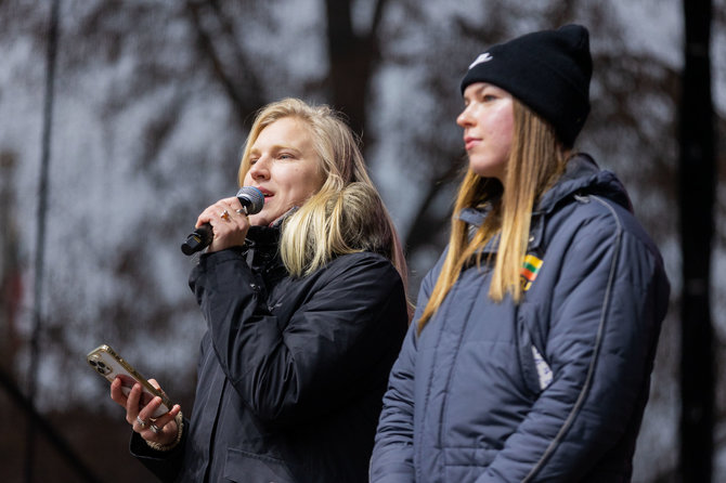 Patricija Adamovič / BNS/Rūta Meilutytė, Kotryna Teterevkova