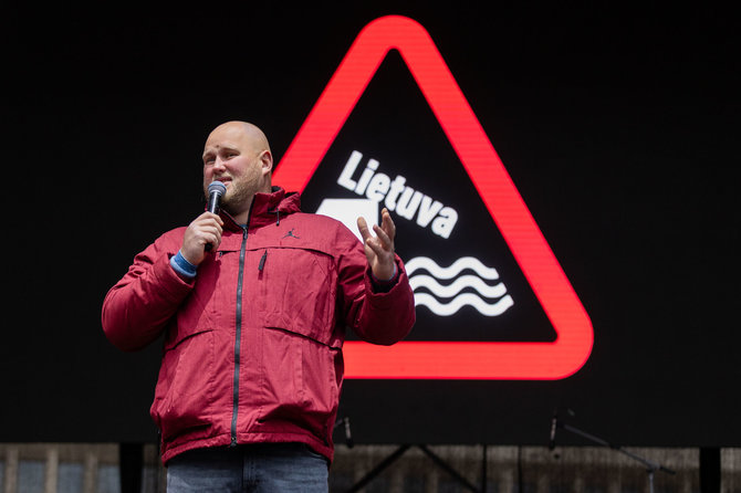 Patricija Adamovič / BNS/Kultūros bendruomenės finalinis mitingas