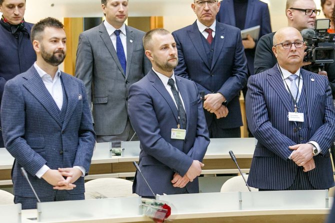 Roko Tenio/„Kas vyksta Kaune“ nuotr./Dainius, Šarūnas ir Visvaldas Matijošaičiai