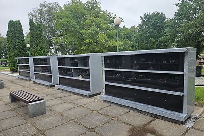 Lėbartų kapinėse – nauji kolumbariumai: vietas jau galima įsigyti