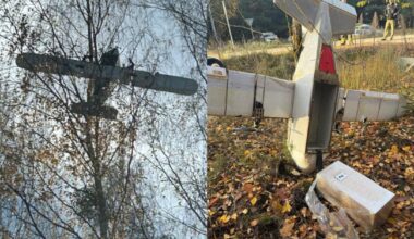 Lenkai sugavo droną iš Baltarusijos: pamatykite, kaip atrodo ir ką aptiko viduje