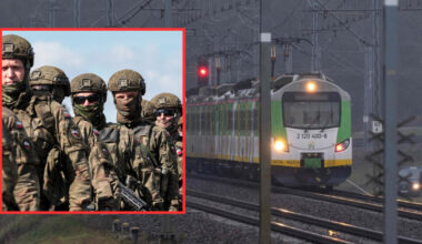 Lenkija dislokavo šimtus karių saugoti svarbiausius šalies geležinkelius
