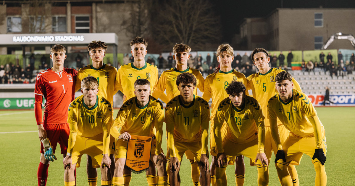 Lietuvos 19-mečiai įveikė škotus ir žengė kito atrankos etapo link | Sportas