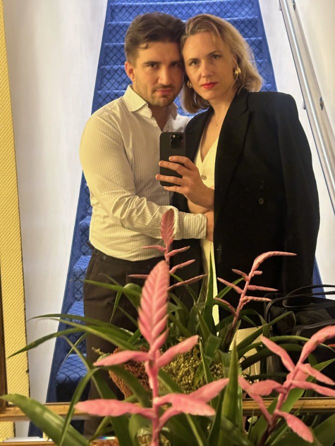 Asmeninio archyvo nuotr./Maksimas Milta ir Ūla Ambrasaitė