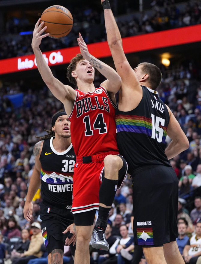 „Reuters“/„Scanpix“ nuotr./Matas Buzelis, Nikola Jokičius