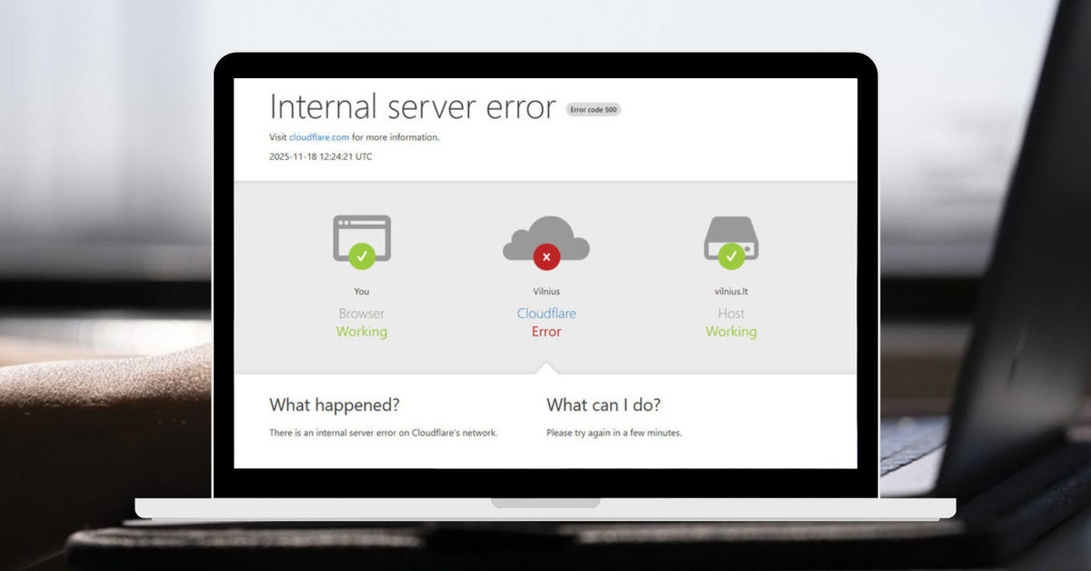 Lietuvoje ir užsienyje masiškai nulūžo internetinės svetainės: paaiškino, kas nutiko | Verslas