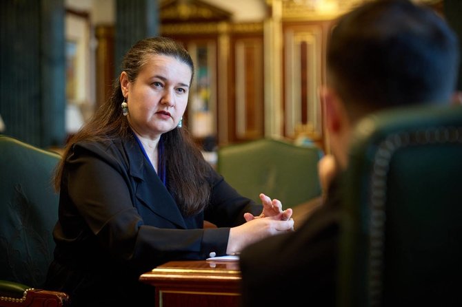 V.Zelenskio „Telegram“ nuotr./Oksana Markarova