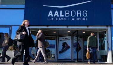 Dėl dronų buvo uždarytas Olborgo oro uostas Danijoje