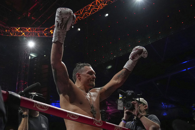 AP nuotr./Oleksandras Usykas