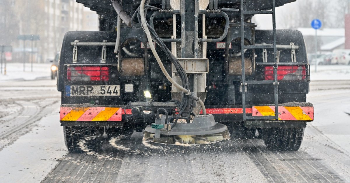 Ekstremalus išbandymas Panevėžiui: laukiama stipraus snygio - 15min.lt