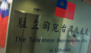 Estija neleidžia pavadinti Taivano atstovybės taip, kaip Lietuvoje - Respublika.lt