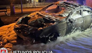 Baikerių rietenos: sudegintas automobilis, grasinimai ir granata – byla jau teisme - Respublika.lt