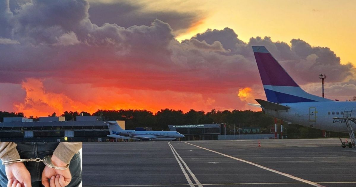Lėktuve rūkė, triukšmavo ir plūdosi – agresyviam vilniečiui uždėjo antrankius - Respublika.lt