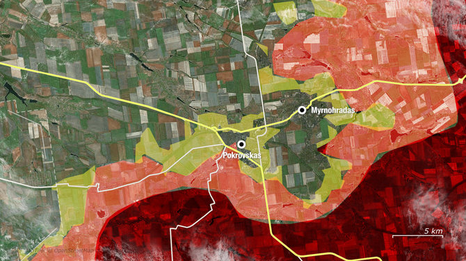 Pokrovskas 2025 metų lapkritį 