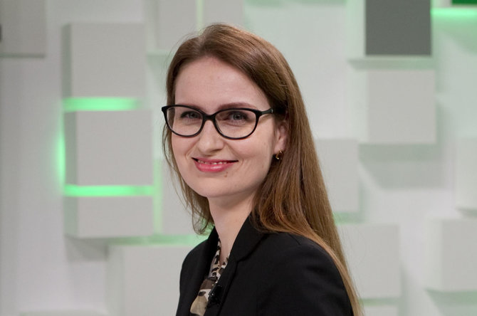 Valdo Kopūsto / 15min nuotr./Politologė Rima Urbonaitė